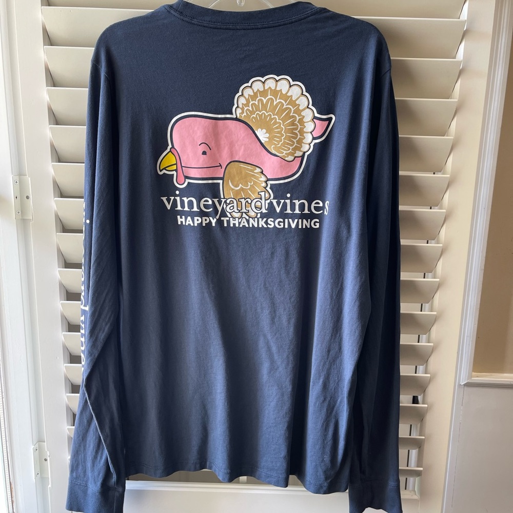 Vineyard Vines Thanksgiving long sleeve tshirt • Boys Size XL(18)